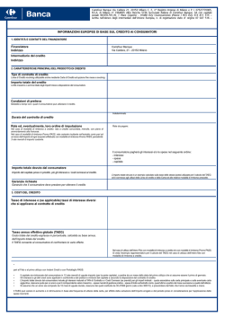 Carta di credito - Carrefour Banca