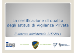 ATTI CONVEGNO DM 115 2014 11 06