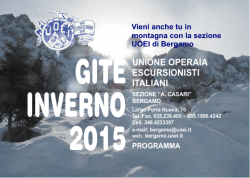 GITE INVERNO 2015