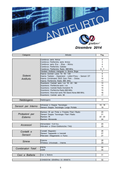 ANTIFURTO - Svs-Srl