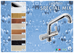 Catalogo miscelatori