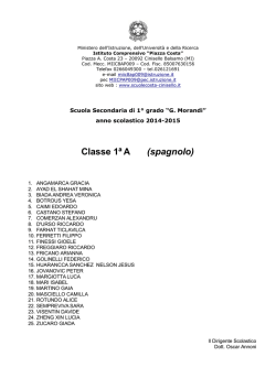 clicca qui - Istituto Comprensivo Costa