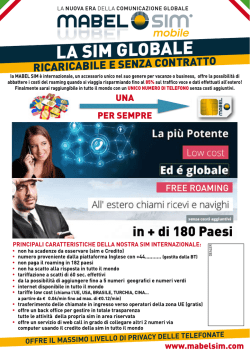 MABEL SIM MABEL - Mabel Sim La nuova era della comunicazione