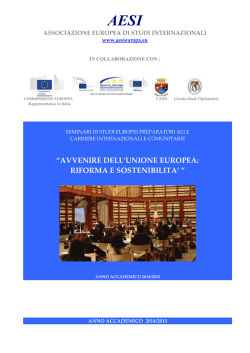 seminari di studio aesi 2015