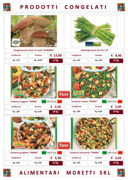 Contorno grigliato &ldquo;PAREN&rdquo;