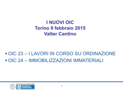 Slides a cura del Prof. Cantino