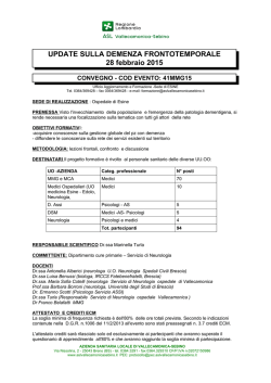 Clicca qui - Associazione Italiana Malattia Fronto Temporale