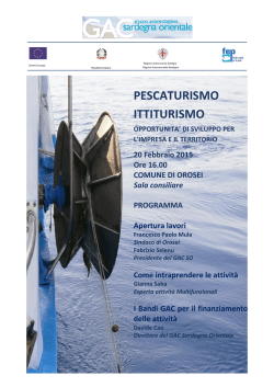 PESCATURISMO ITTITURISMO - FLAG
