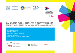 la carne oggi: qualit&agrave; e sostenibilit&agrave;