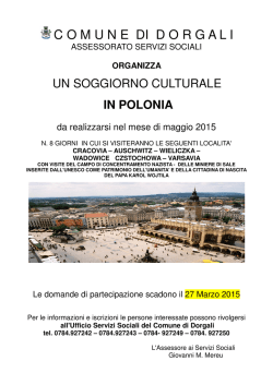 in polonia - Comune di Dorgali