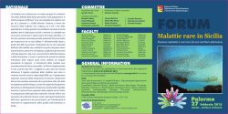 Programma del Forum