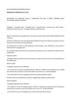 Messaggio Inps n. 1424-2015
