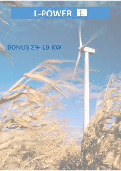 Bonus 150 - 60 KW - Benvenuti su L