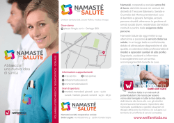 Abbraccia una nuova idea di sanit&agrave; - Namaste Salute