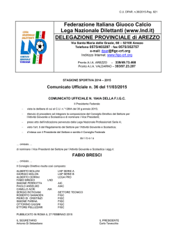 Scarica - Figc - Comitato Regionale Toscana
