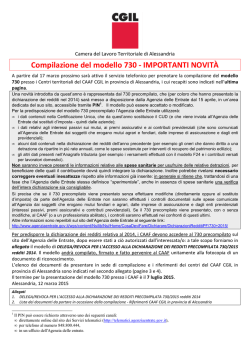 scarica la delega per l`accesso al 730