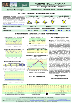 AGROMETEO&hellip; INFORMA