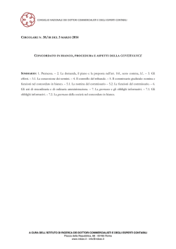20 marzo 2015 - Centro Studi del Consiglio Nazionale degli Ingegneri