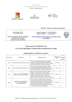 Campi associazioni estere 2015