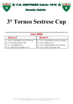 Calendario Leve 2004