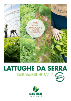 LATTUGHE DA SERRA