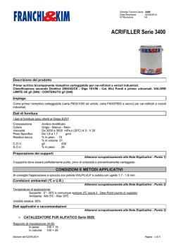 ACRIFILLER Serie 3400