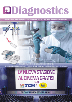 due biglietti gratuiti per le sale cinematografiche uci