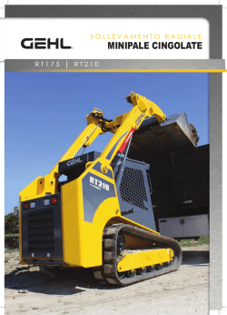 MINIPALE CINGOLATE - Edil Macchine srl