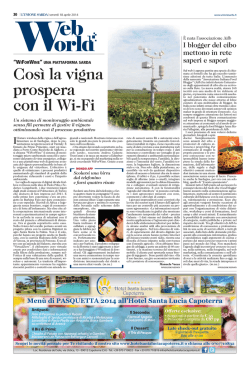 Cos&igrave; la vigna prospera con il Wi-Fi