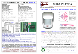 Scheda Tecnica SV-DTM - allarmesatellitare.eu