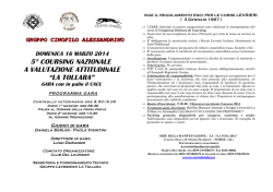 Programma Coursing 2014