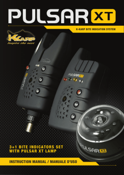 3+1 BITE INDICATORS SET WITH PULSAR XT LAMP - K-Karp