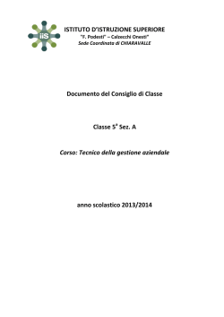 ISTITUTO PROFESSIONALE DI STATO PER I SERVI-ZI