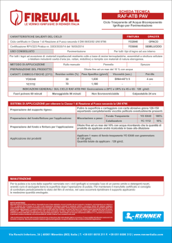RAF-ATB PAV - Vernici Firewall