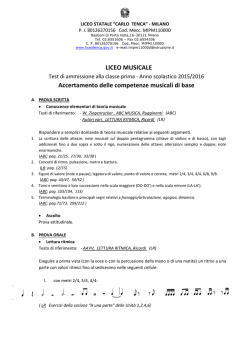 01. competenze di base 15 - Liceo Statale Carlo Tenca