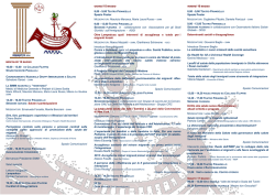 Scarica la brochure con il programma