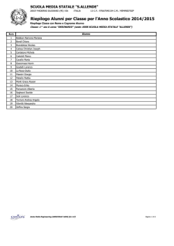 Prime Secondaria 2014-2015