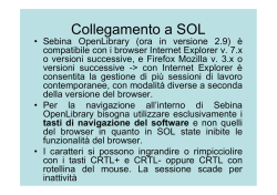 gestione bibliografica in SOL
