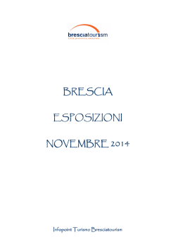 Calendario Esposizioni Novembre 2014