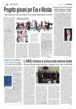 La Prealpina - marzo 2014 - Associazione Bianca Garavaglia