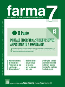 Farma 7 n. 13 del 4 aprile 2014