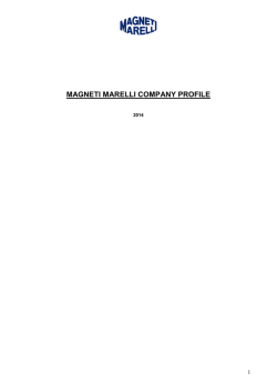 Magneti Marelli Press Kit (0) Scarica PDF