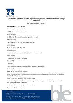 Il confine tra benigno e maligno: il percorso diagnostico