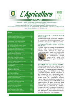 PRESENTAZIONE COMUNICAZIONE NITRATI