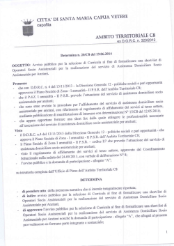 Avviso-OSA-Anziani.PDF - Comune di Santa Maria Capua Vetere
