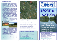 SPORT e NATURA - Lago di Candia