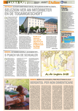 Trentino - Bersntoler Kulturinstitut