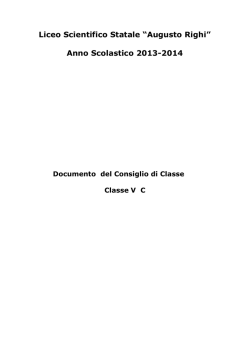 5C - Liceo Scientifico Statale A. Righi