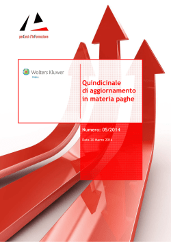 Numero: 05/2014 - Osra Paghe Lombardia
