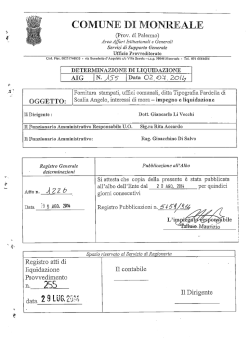 dirigenti - Comune di Monreale